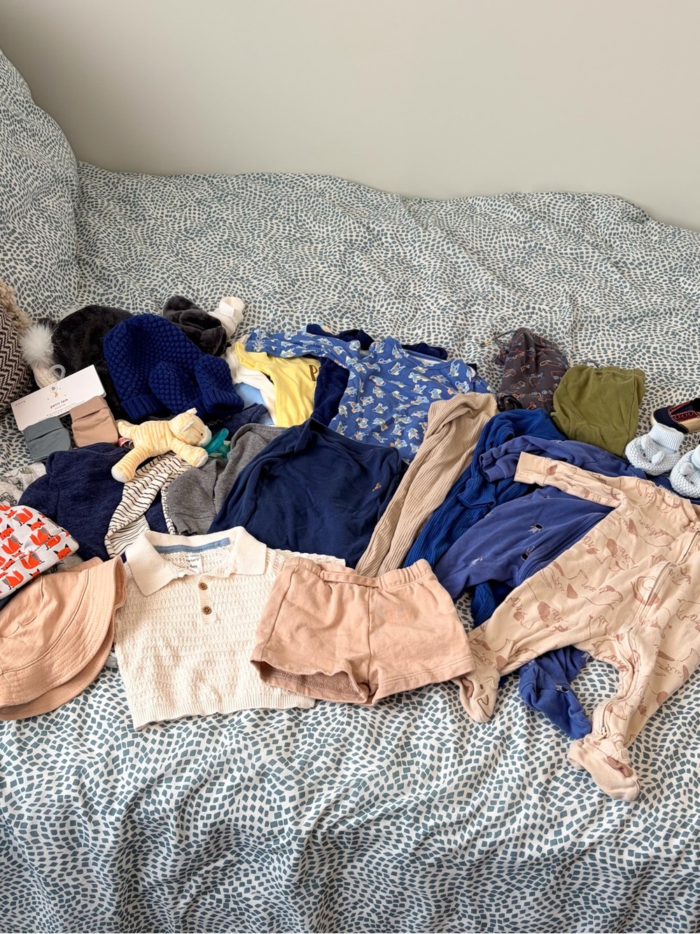 Big Baby Boy Clothing Bundle - Ages 3-6 Month & 6-9 Months